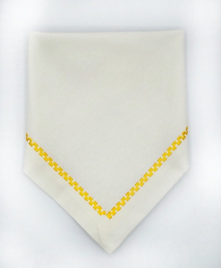 Ekru Rengi Sarı Halat Pikolu Peçete