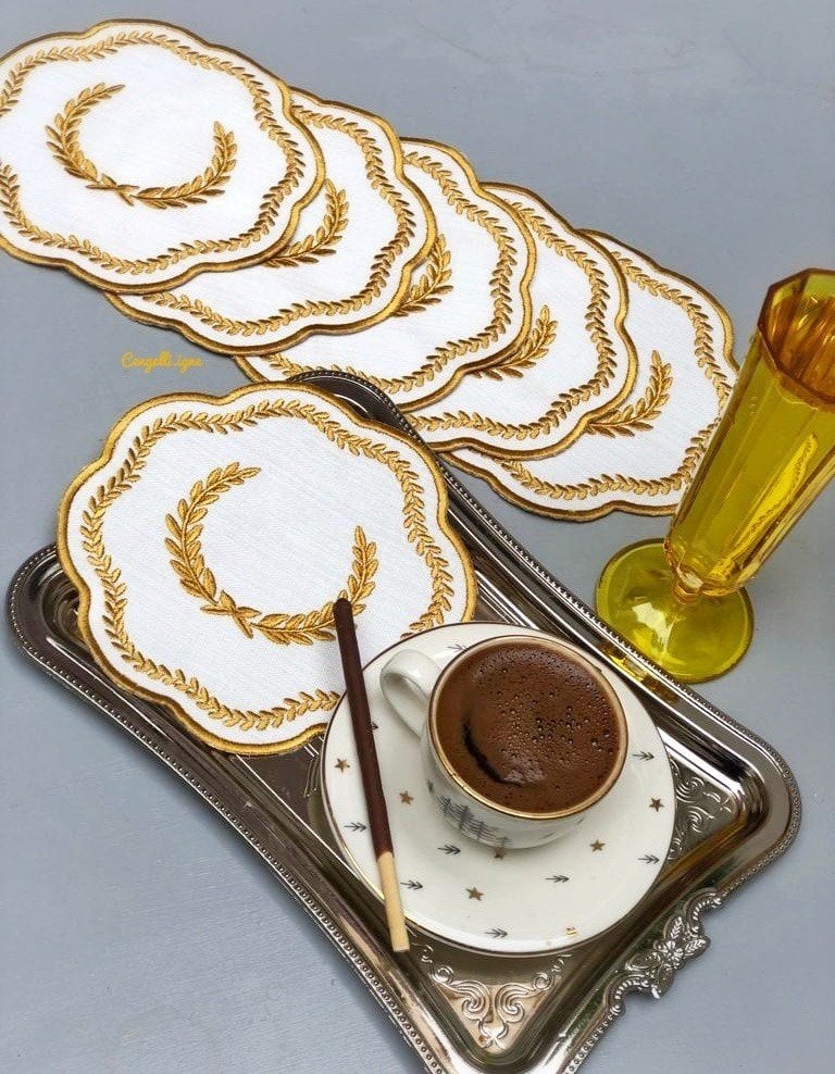 Gold Başak 6\'Lı Kokteyl Peçete