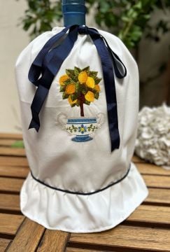 Limon Desenli Damacana Kılıfı