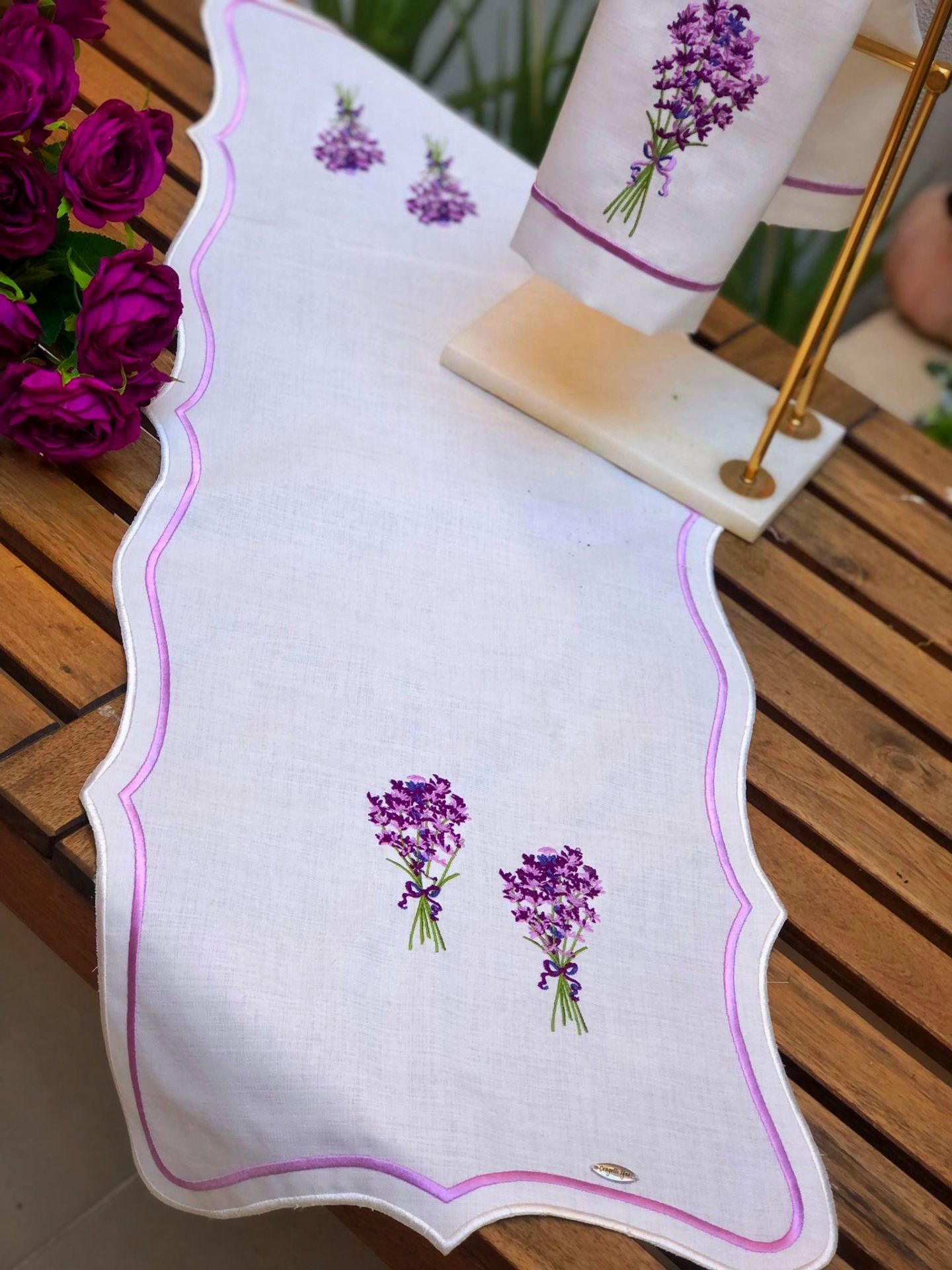 Lavanta Çift Sargılı Runner