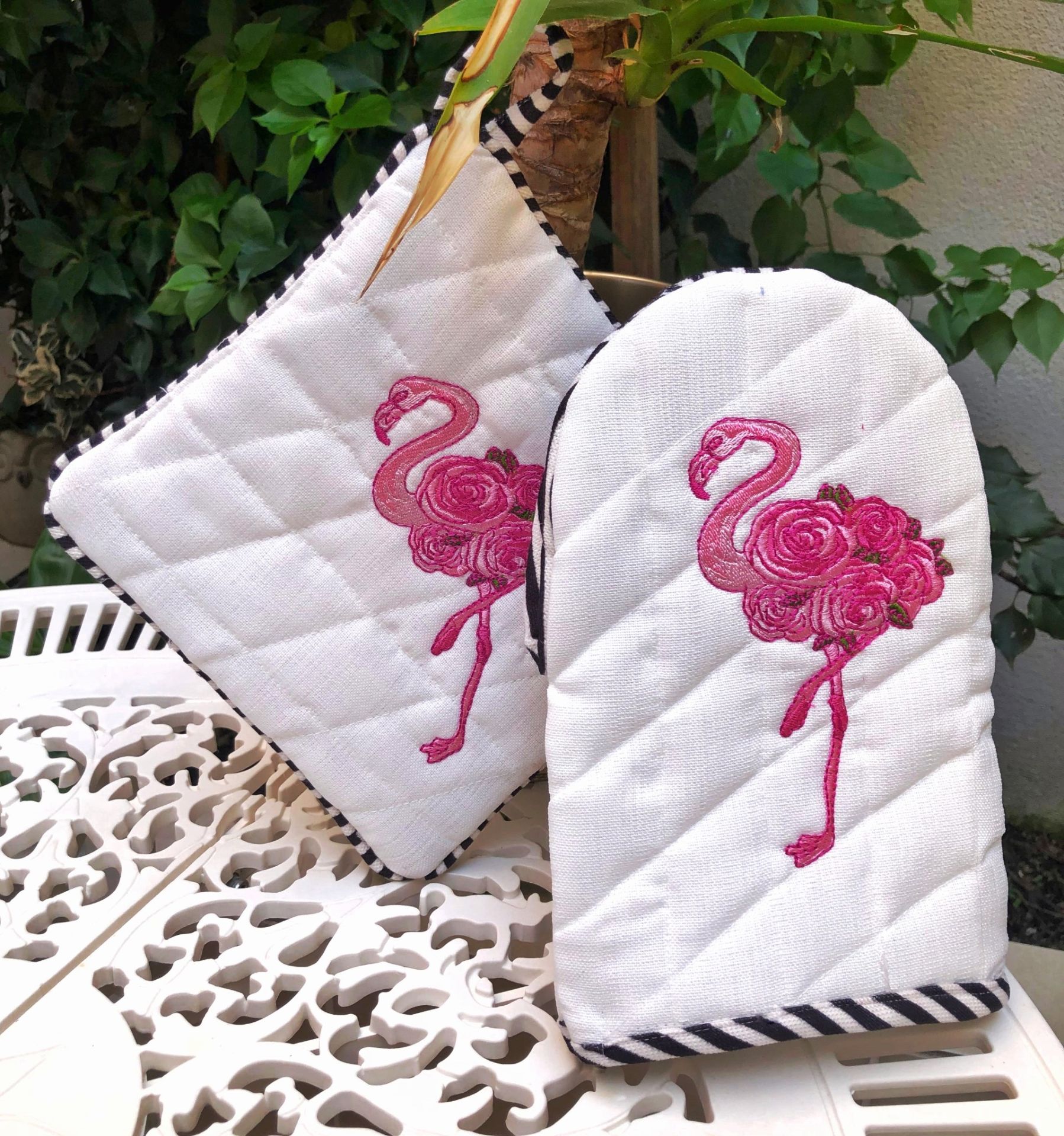 Flamingo Eldiven & Tutaç