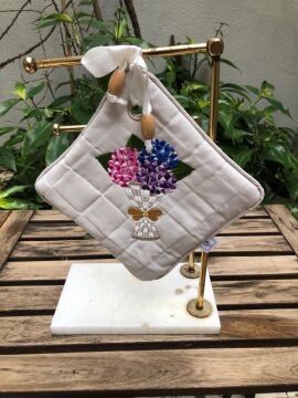 3’lü Ortanca Nakışlı Mutfak Seti - Mutfağınıza Bahar Geliyor