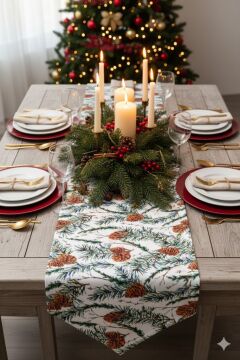 Çam Kozalaklı Runner