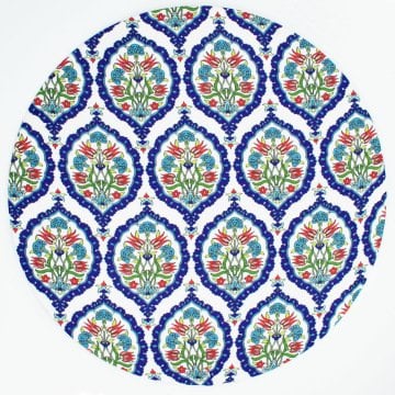 Osmanlı Çini Desenli Supla