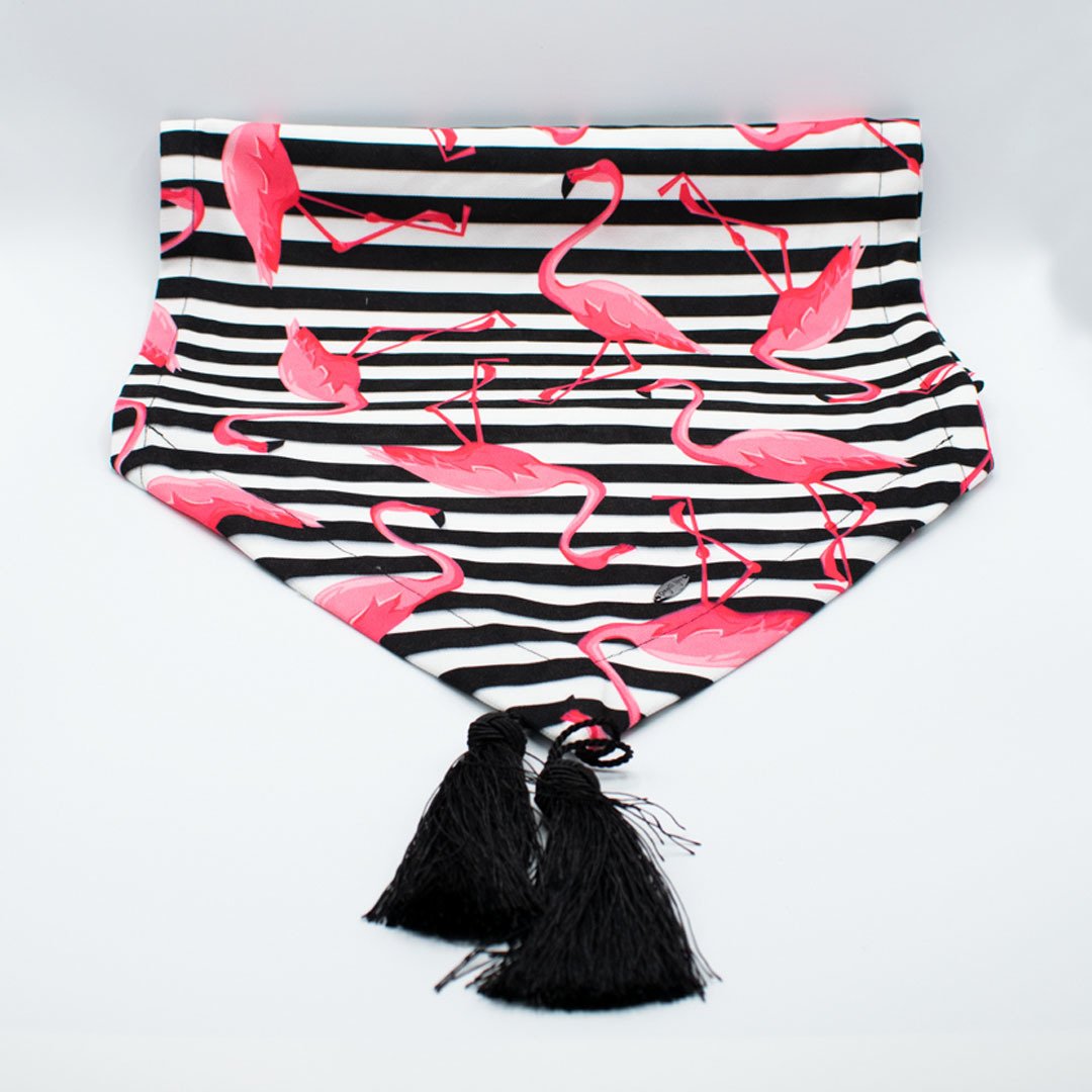 Flamingo Desenli Pembe Runner