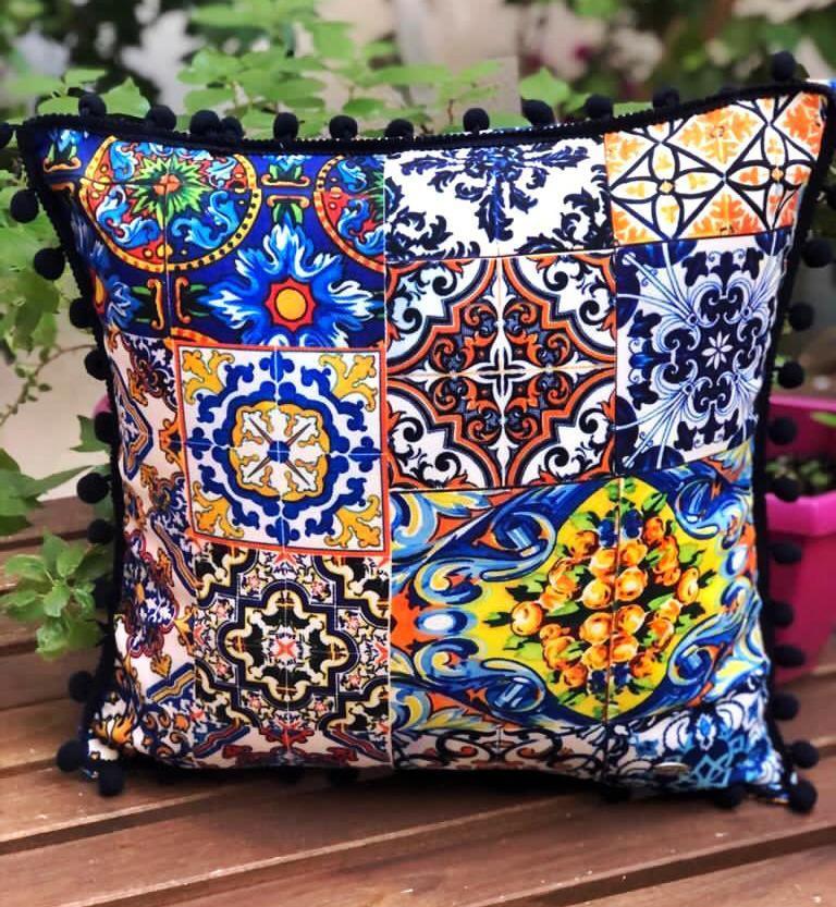 Seramik Pathcwork Kırlent