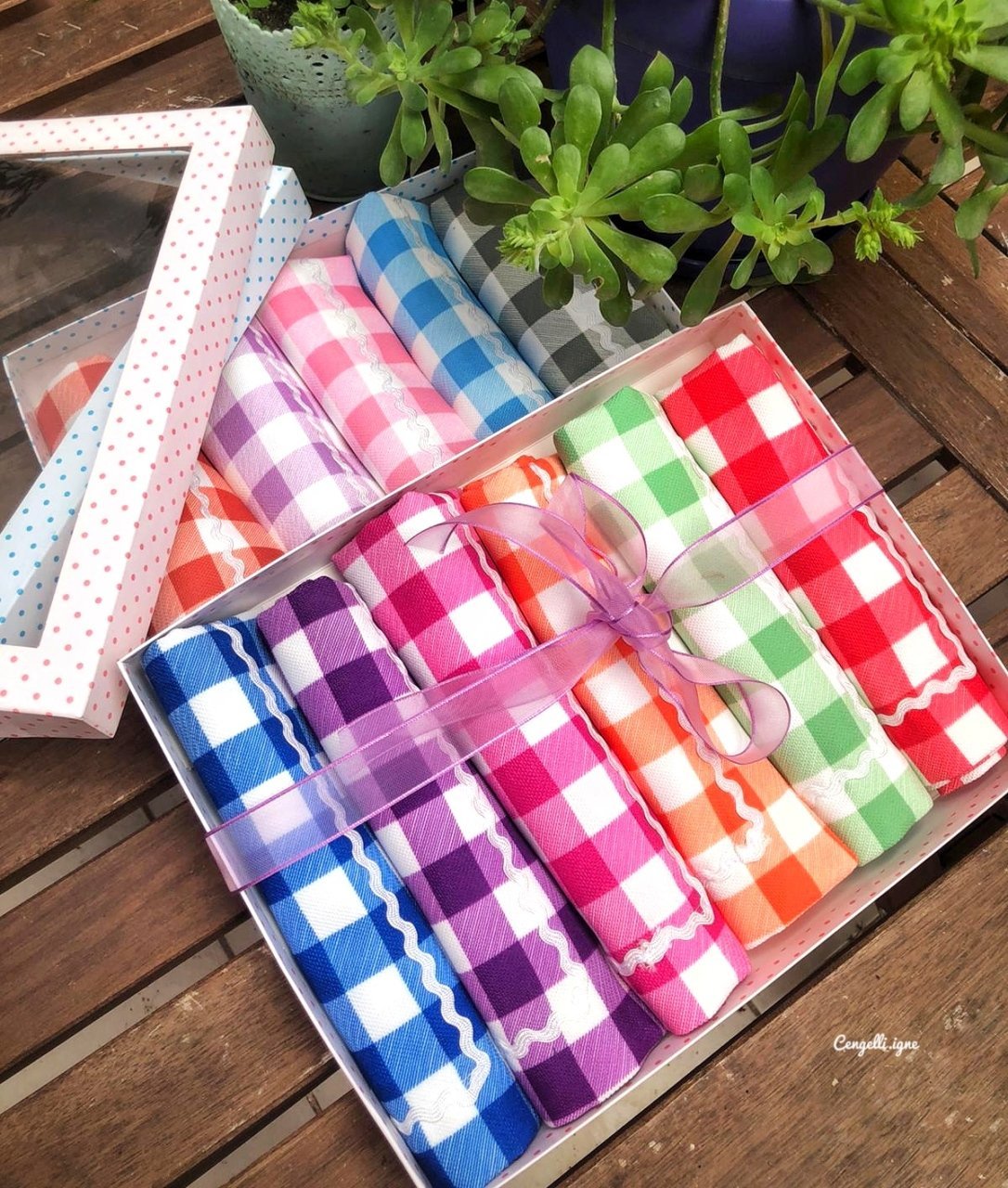 Pötikare Renkli Amerikan Servis 6 lı Kutu Paket